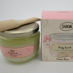 Green Rose SABON Body Scrub 11.3 oz